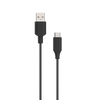 USB-C 2.0 to USB-A Cable - Black 1m